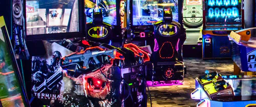 Bästa arkadspel i spelhallen